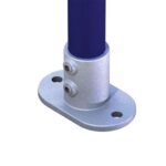 Doughty - Pipeclamp Railing Base Flange T13200 With pipe