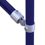 Doughty - Pipeclamp Single Swivel Combination in use attached to pipe