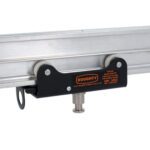Doughty - Studio Rail 60-4 Wheel Carriage 16mm Mini Spigot-Braked T84186