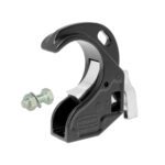 Doughty - Twenty Clamp Black T58400 Front left shown with included fixings