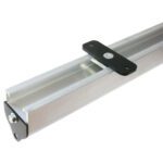 Doughty - Ceiling Bracket T81110 shown attached to rail