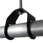 Doughty - Grid Hanger T30406 shown with pipe and studding