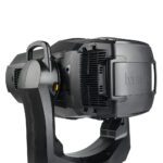 Martin - MAC Ultra Wash rear left of moving head showing carry handle and head lock