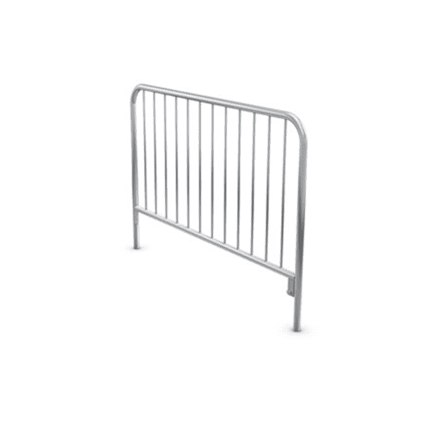 Area Four Industries - 2000 mm heavy-duty aluminium guard rail