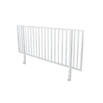 Area Four Industries - 8' (2438.40 mm) guard rail for S9