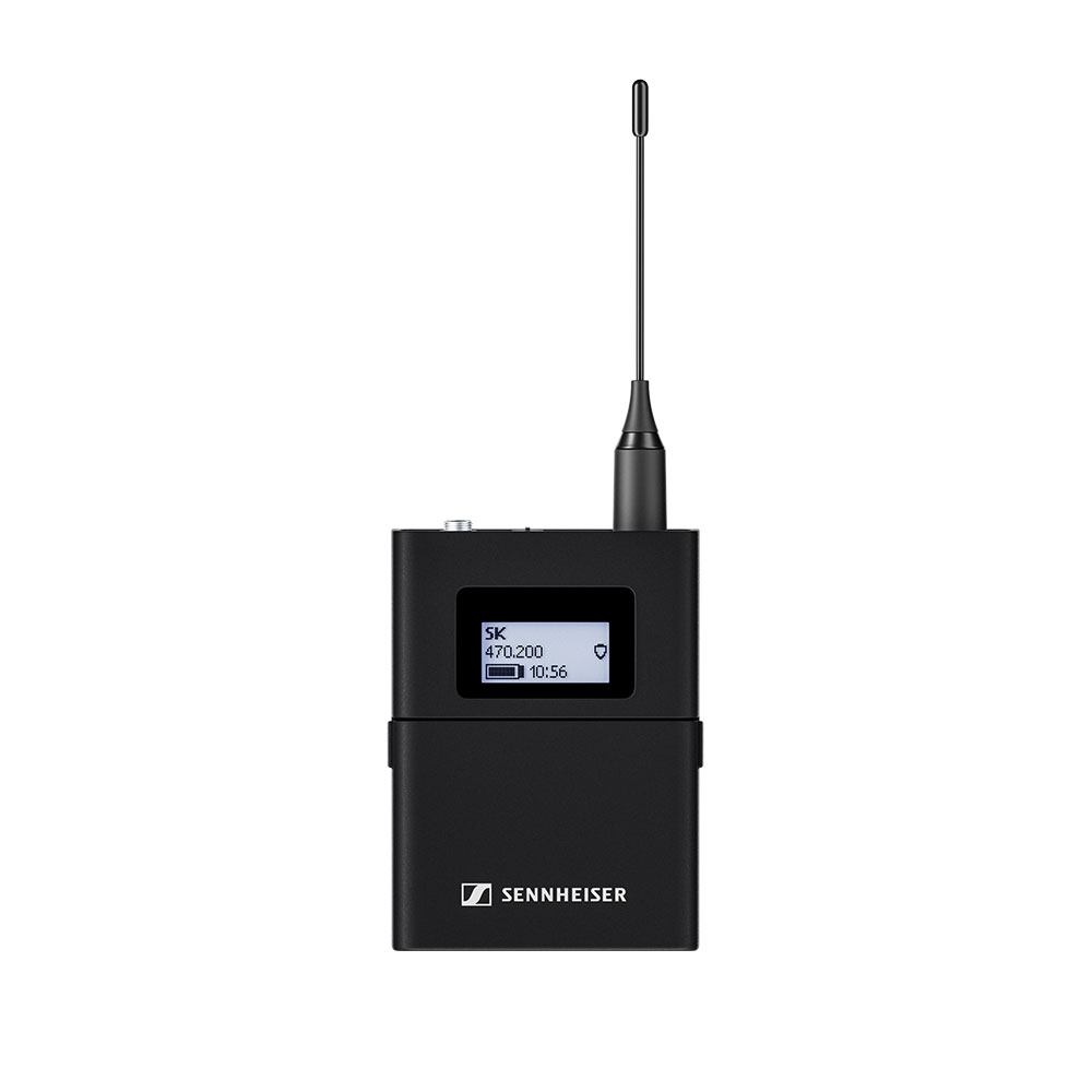 Sennheiser - EW-DX SK Bodypack Transmitter Front face showing display