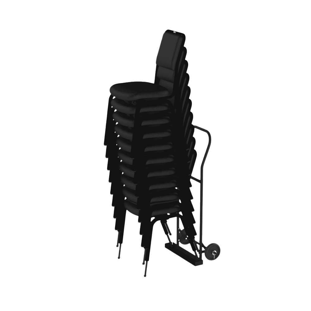 RATstands - Opera Chair Trolley shown with chairs