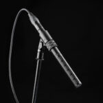DPA - 2017 Shotgun Microphone in holder oin black background