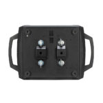 Elation - FUZE MAX PROFILE bottom base of fixture showing omega brakets and carry handles.