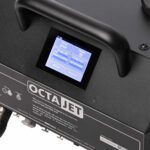 Look Solutions - OctaJet rear close up of smoke machine display