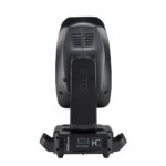 ETC - Ministar Moving head tilted up at 90 degree showing control and display