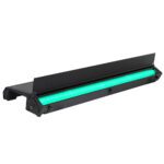 Elation - KL CYC L front right on turquoise beam shaper in place