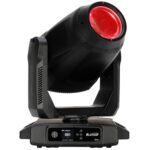 Elation - PROTEUS ODEON Front face head pan left tilt up on red