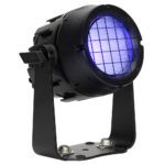 Elation - SŌL I BLINDER front right of fixture on deep blue