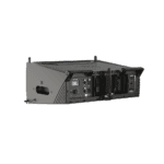 JBL - SRX906LA rear left overview of hanging and power and data in/out