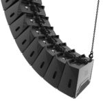 JBL - SRX910LA rear left of mutiple line arrays