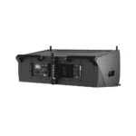 JBL - SRX910LA Rear right showing power and data in/out