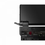 Avolites - D7-215 the ultimate travel and performance console rear right close up