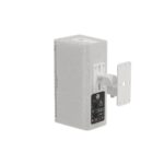EM Acoustics - R5 Ultra-compact precision passive fullrange loudspeaker White rear left with wallmount