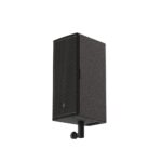 EM Acoustics - R6 Compact precision passive fullrange loudspeaker Black front left pole mount base