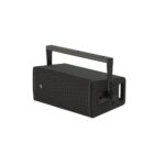 EM Acoustics - R6 Compact precision passive fullrange loudspeaker Black front left top yoke