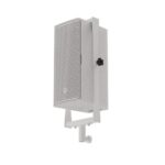 EM Acoustics - R6 Compact precision passive fullrange loudspeaker white vertical yoke pole mount