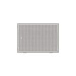 EM Acoustics - S-215 High power compact reflex subwoofer White Front face