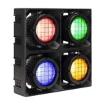 Elation - SŌL IV Blinder front right each section on differnt colours red green blue yellow