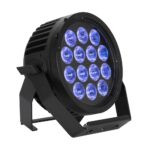 Elation - SIX+ PAR L front right of fixture on blue