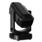 Ayrton - Veloce Wash Rear Left of moving head showing power and data in and out