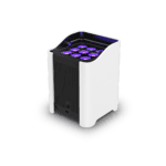 Chauvet DJ - Freedom Flex H9 IP X6 front Left of uplighter with white cover