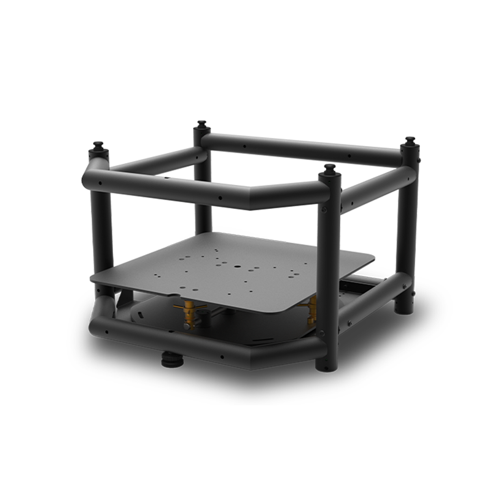 Christie Qwikrig v2 black projector frame for mounting Christie projectors